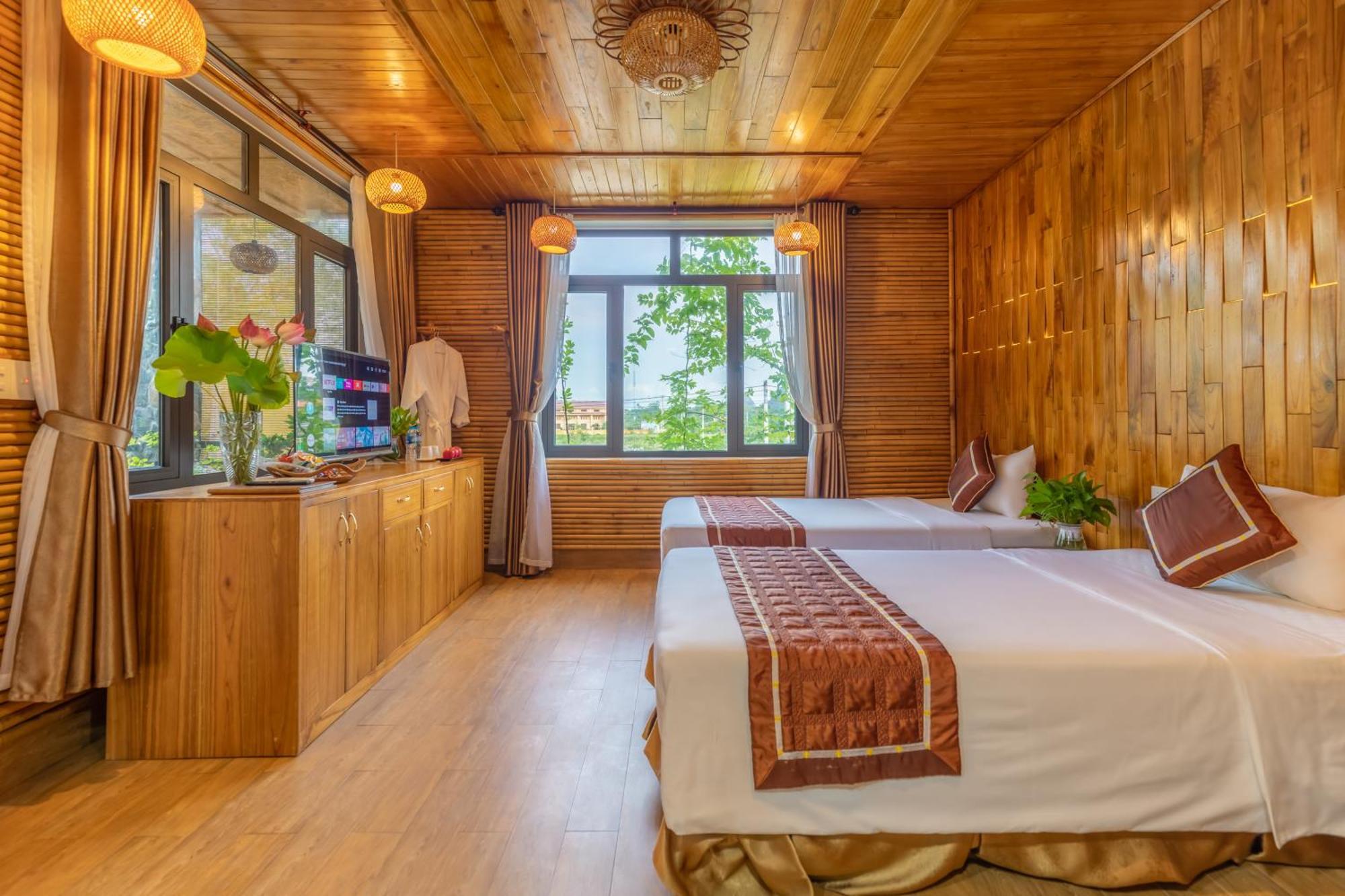 Tam Coc Serenity Hotel & Bungalow Ninh Binh Rom bilde